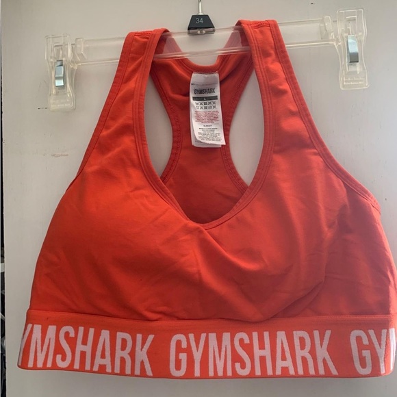 Gymshark orange sports bra - Picture 3 of 5